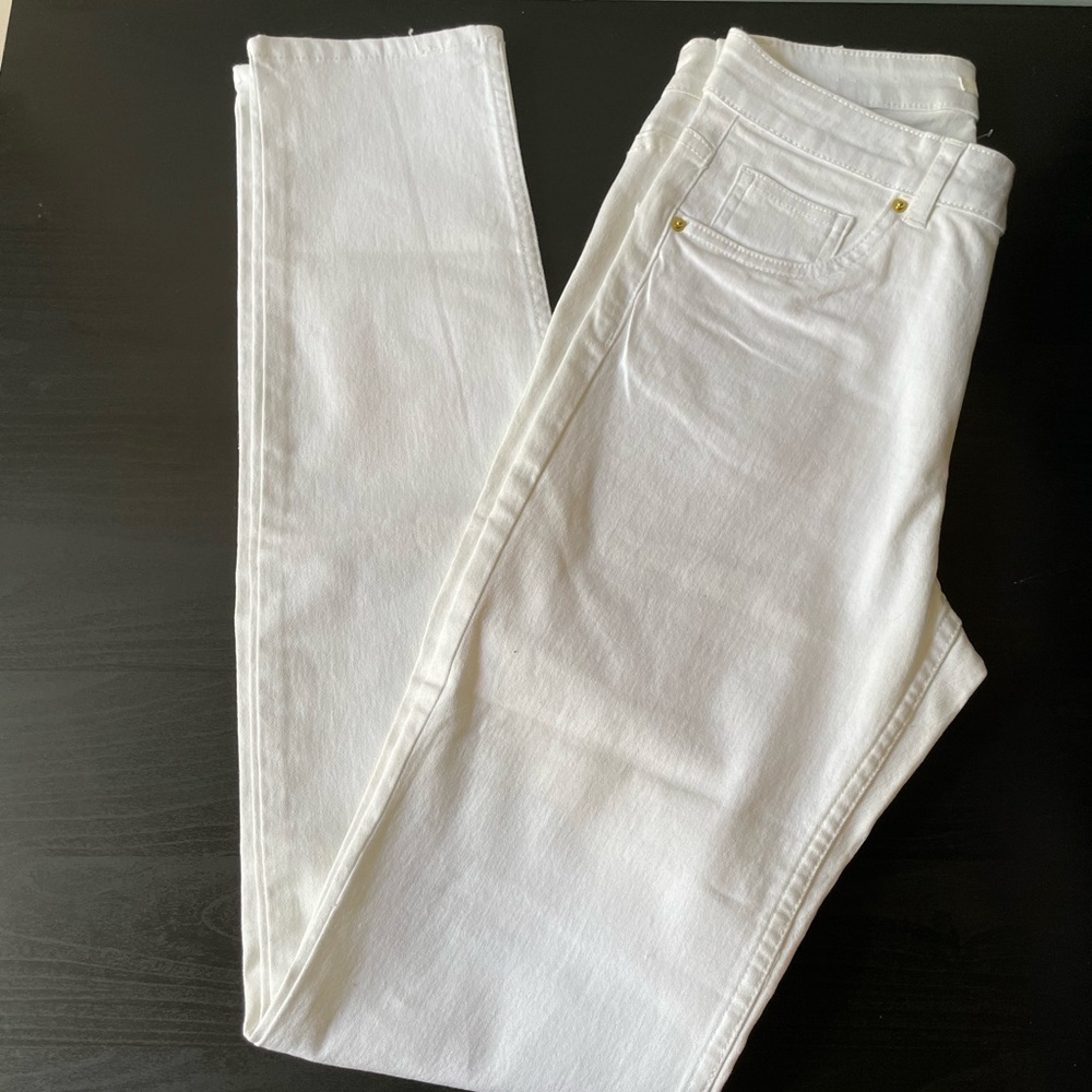 H&M white jeans
